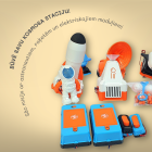 Elektroniskie būvbloki kosmoss – astronauta un kosmosa kuģa modulis